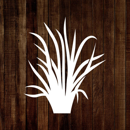 MAGJUCHE Grass Stencil 6 Inches, Reusable Grass Stencil for Painting DIY Crafts Decor