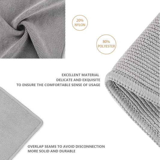 MHW-3BOMBER Barista Towels for Espresso 4Pack, 11" Microfiber Barista Cloth Espresso Cleaning Towel for Coffee Bar - Coffee Cleaning Accessories fit Espresso Machine|Steam Wand|Countertop CT5322