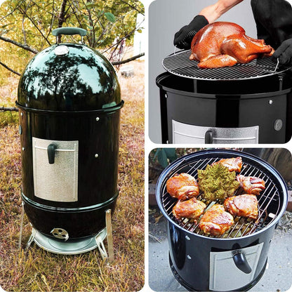 5 Pack Meat Thermometer Probe Grommet for Grills, Compatible with Weber 85037 Smokey Mountain Cookers, and Other Grill DIY Probes Port, Replacement Accessories