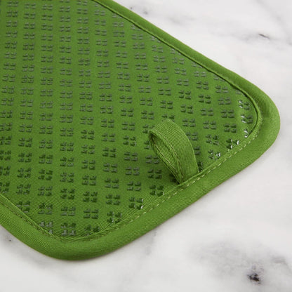 KitchenAid Asteroid Pot Holder 2-Pack Set, Matcha, 7"x10"