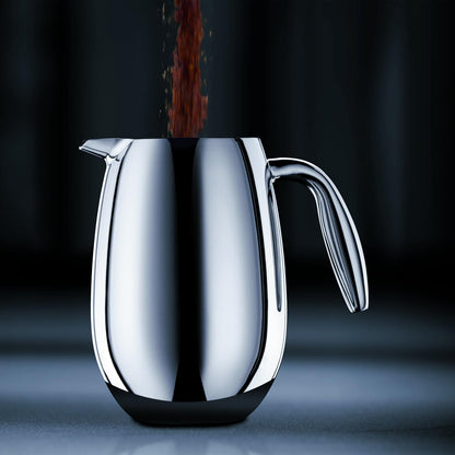 Bodum 51 oz Columbia Thermal French Press Coffee Maker, Insulated Double Wall Stainless Steel, Chrome