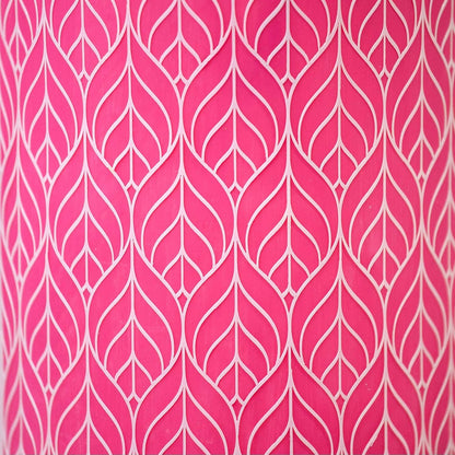 Cake Baking Stencil - Seamless Delicate Pattern for Decorating Tall Double Barrel Cake to Use with Buttercream, Royal Icing, Ganache, Paint, Airbrush (Lumina)