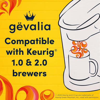 Gevalia Signature Blend Mild Light Roast K-Cup Coffee Pods (84 ct Box) (Pack of 2)