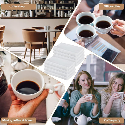 100 Pcs 20" x 20" Commercial Home Cold Brew Coffee Filter Bags with Drawstring, Disposable for Commercial Home Cold Brew Coffee Makers