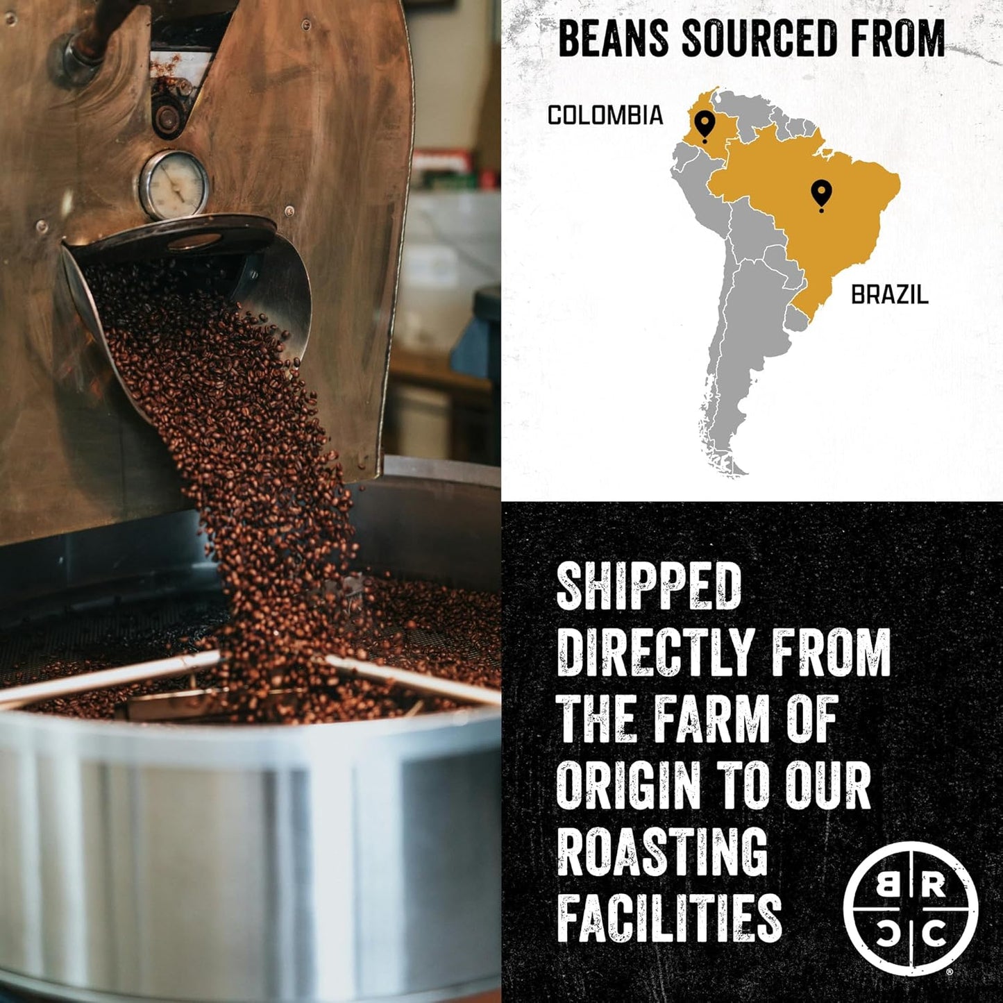 Black Rifle Coffee Company Ground Coffee Medium Roast - Roasted Blend Made from Pure Arabica Beans - Colombian & Brazilian Beans - Veteran Founded & American Made (Hazelnut, 12oz Bag)