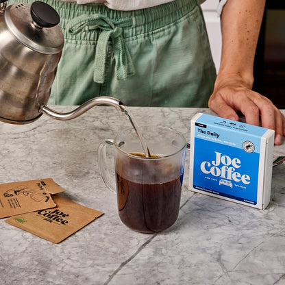 Joe Coffee Company - The Daily Specialty Instant Coffee Packets (6 Sachets) | NYC Roaster, Kosher, Climate-Friendly