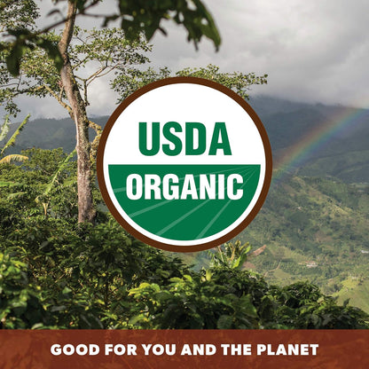 Low Acid Organic Coffee – Whole Bean, Mold-Free & Stomach Friendly by Java Planet, Cinnamon and Vanilla, Medium Dark Roast, Arabica Gourmet Coffee Grade A, Smithsonian Bird Friendly, 1LB Bag