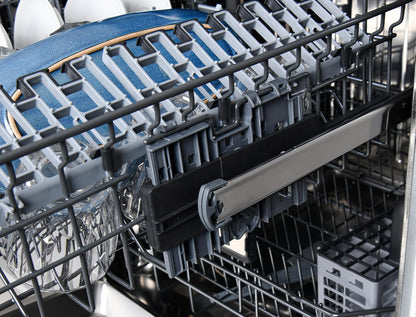 Kenmore Elite 24" Built-In Dishwasher - UltraWash Plus, TurboDry, QuietWash, SmartWash, TurboFlex Third Rack & Reach-Thru Handle - 15 Place Settings - 42 DBA - ENERGY STAR Certified - Black