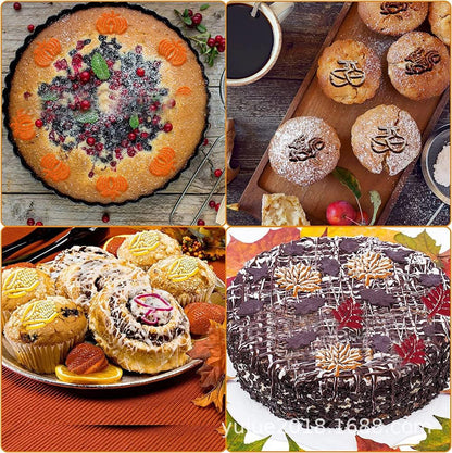 Thanksgiving Icing Piping Tips frosting kit Cake Decorating Tools disposable and Reusable Piping Bags Couplers Kit