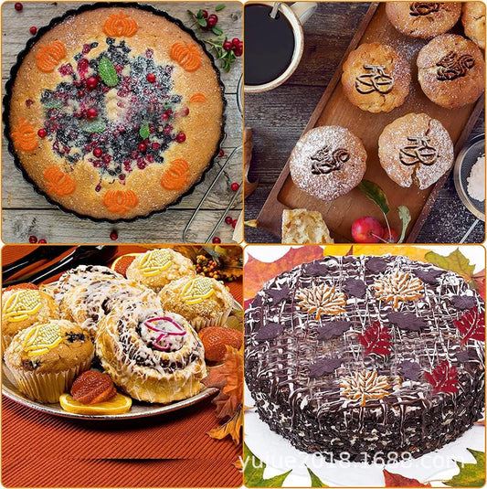 Thanksgiving Icing Piping Tips frosting kit Cake Decorating Tools disposable and Reusable Piping Bags Couplers Kit