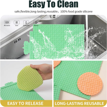 KALAIEN Sweater Texture Fondant Impression Mats Knit Fondant Embosser Texture Mats for Clay Cake Decorating Molds 1Pcs(Style 3)
