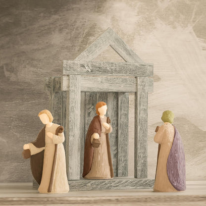 Nativity Scene Molds - Jesus, Maria, Angel & Nativity Designs - Resin Casting & Silicone Molds for Candle Making & Home Decor