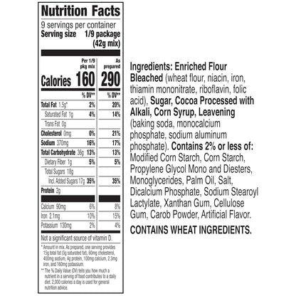 Betty Crocker Favorites Super Moist Devil’s Food Cake Mix, 13.25 oz