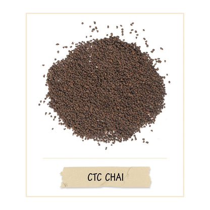 BREWIX, Premium CTC Assam Black Tea (125+ Cups, 8.82oz/250g) Strong and Full Bodied Loose Leaf Tea | For Kombucha, Indian Milk Tea, Iced Tea & English Breakfast Tea