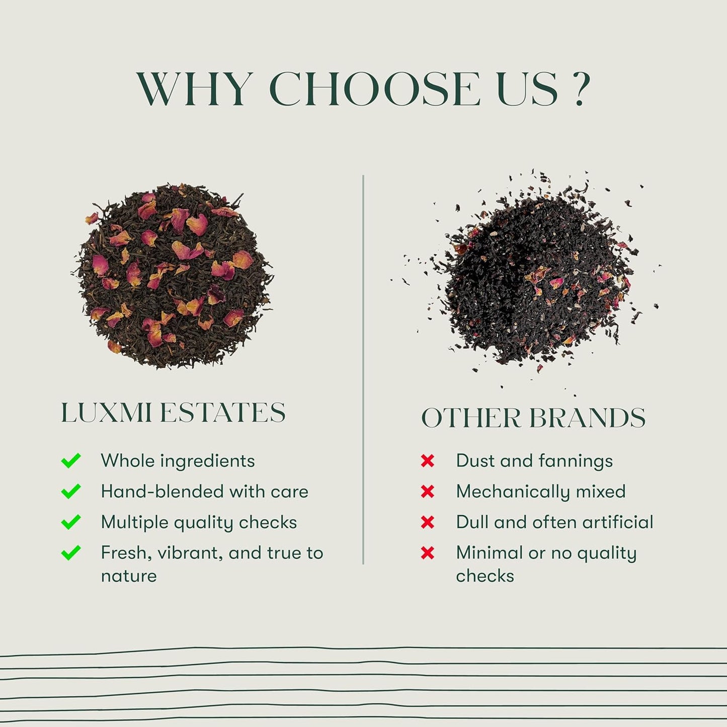 Luxmi Estates - Pure Dandelion Herbal - Organic Dandelion Tea - Loose Leaf - 100g (50 Cups) | With Pure Dandelion Root | Single Ingredient | Great for Detox