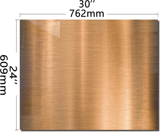 DAIFURONGE Tempered Glass Backsplash For Kitchen Behind Stove,Stove Backsplash Top Cover,Easy to Clean Glass Splashback, Sink Cover Splash Guard, Kitchen Wall Decor (30"x24"(76.2x60.96cm))