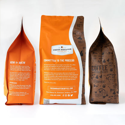Fresh Roasted Coffee, Coffiend, 5 lb (80 oz), Med-Dark Roast, Kosher, Whole Bean