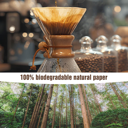 Coffee Filters, Size 04 Unbleached Cone Filters 8-12 Cup, 200 Count Disposable Natural Paper Filters, 04 Cone Filters For Pour Over and Drip Coffee Maker