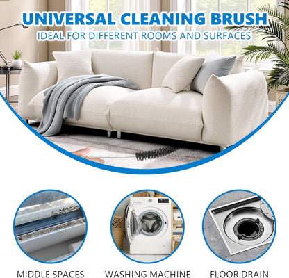 Dryer Lint Brush Vent Cleaner Lint Trap Cleaning Tool Dryer Vent Brush Long Flexible with Wood Handle 27.95 Inches Medium Size for Dryer Vent Cleaning DIY Enthusiasts Homeowners (2, PCS)