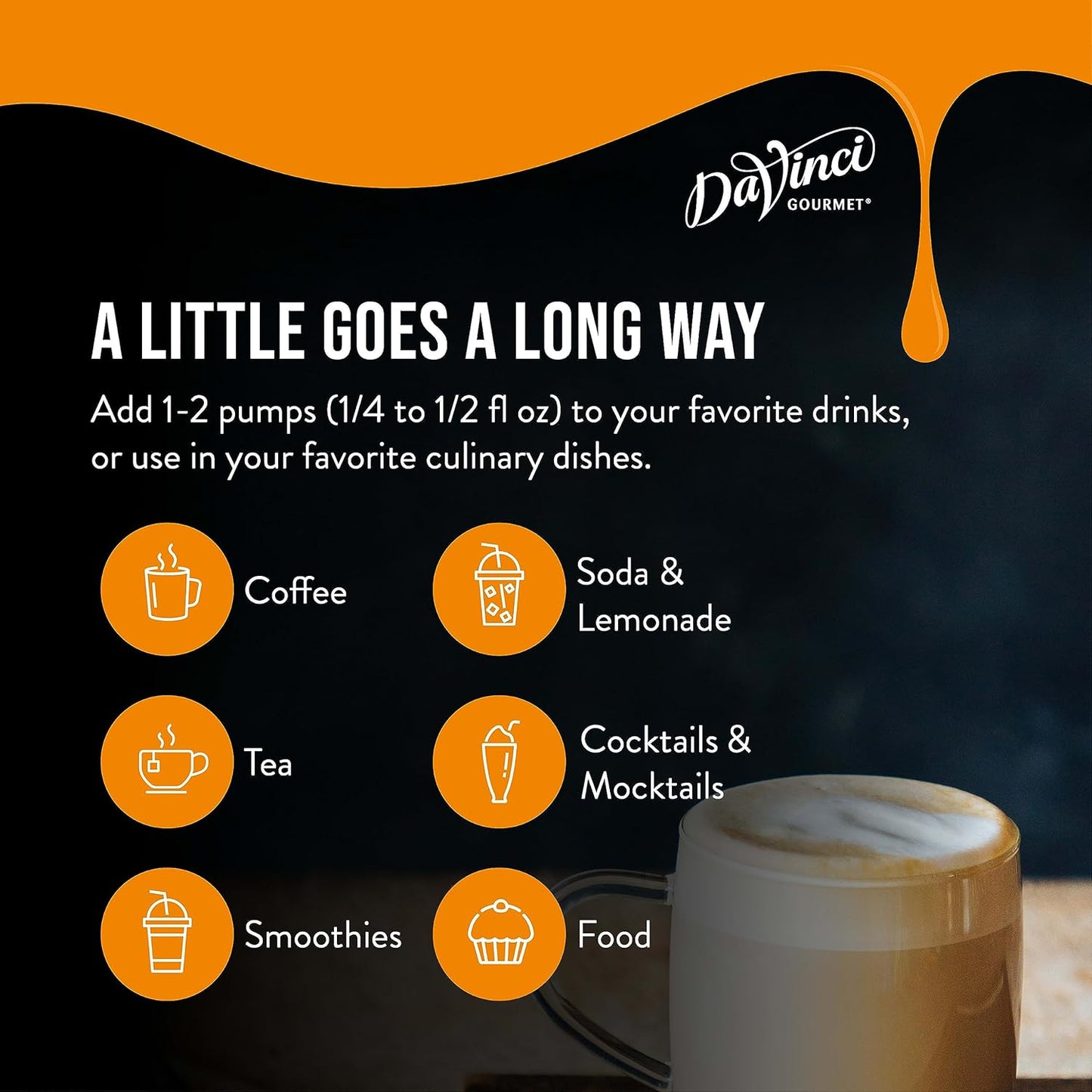 DaVinci Gourmet Classic Habanero Syrup, 25.4 Fluid Ounces (Pack of 1)