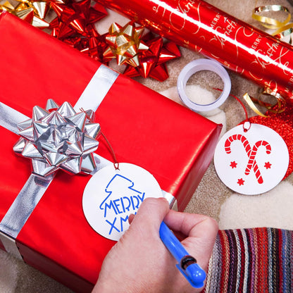 100 Pcs Stencils for Painting on Wood Reusable Stencil Crafts Drawing Templates Holiday Wall Paper for DIY Scrapbook Home 2 x 2 Inch(Santa Style)