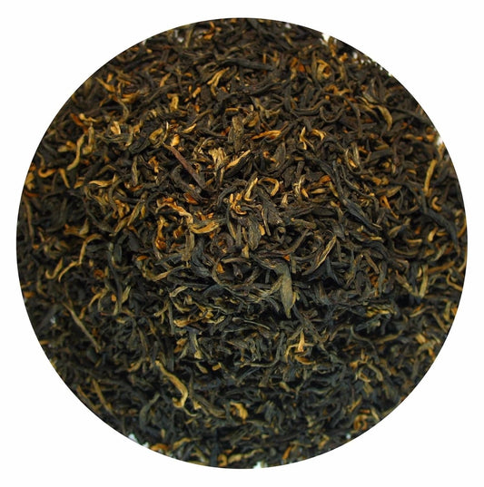 Yunnan Gongfu Black Tea , Natural China Black Tea with Excellent fullness with subtle sweetness– 8 Oz Bag
