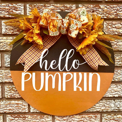 Fall Stencils for Door Mats Reusable Fall Doormat Stencils Hello Pumpkin Stencil for Doormats Wood Sign Decor