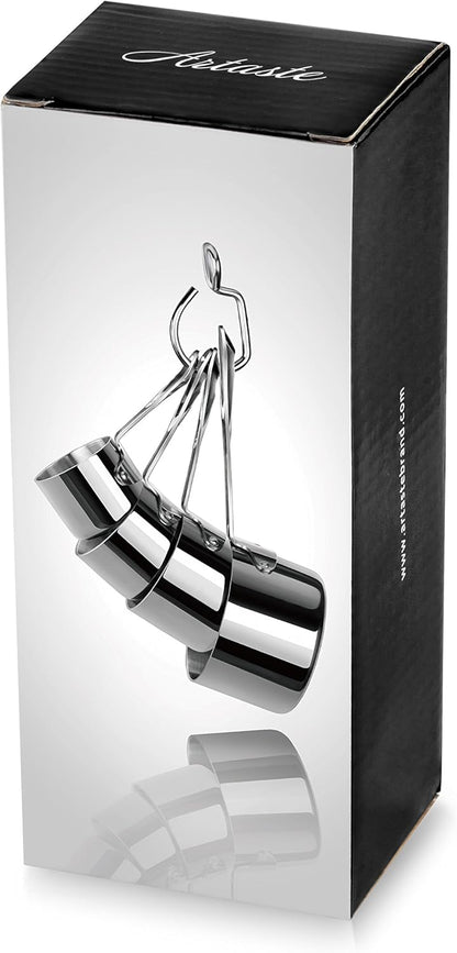 New Star Foodservice 43143 Stainless Steel 18/8 Measuring Cups