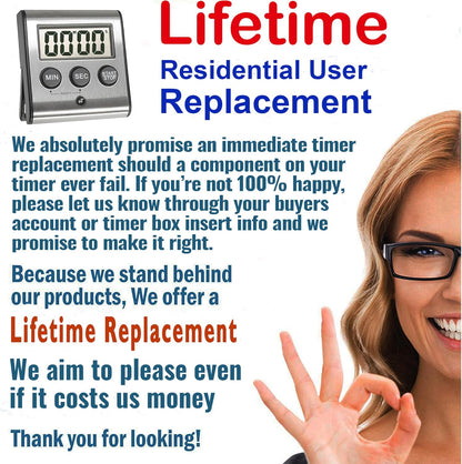 Elegant Digital Kitchen Timer, Stainless Steel Model eT-78, Displays 0-99 Min. or 0-99 Hr., Super Strong Magnet, Volume Switch for Mute/Soft/Loud Alarm, Auto Shut Off, Auto Memory by eTradewinds