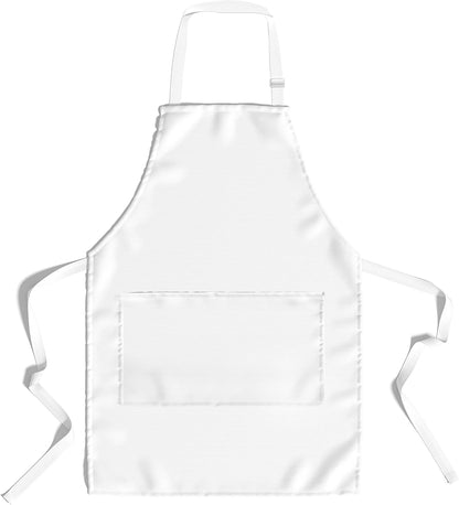 lepni.me Chefs Aprons | Cooking Baking Grilling for Home Restaurant | Premium Kitchen Aprons with Double Pocket for Men Women