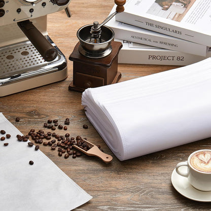 50 Pcs 11.5" x 13" Commercial Home Cold Brew Coffee Filter Bags with Drawstring, Disposable for Commercial Home Cold Brew Coffee Makers