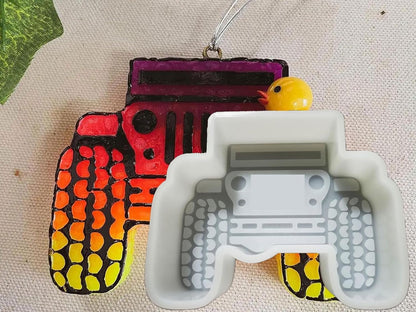 Truck Car Freshie Molds, Fuehbur Silicone Epoxy Resin Air Freshie Mould for Aroma Beads,Soap Mold,Candle Molds,Pendant Mold