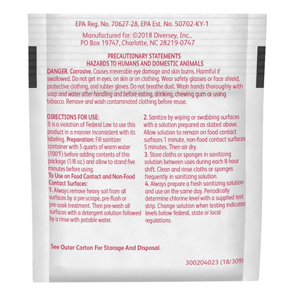 Diversey Sani-Sure Multi-Surface Sanitizer (.125-Ounce, Case of 100)