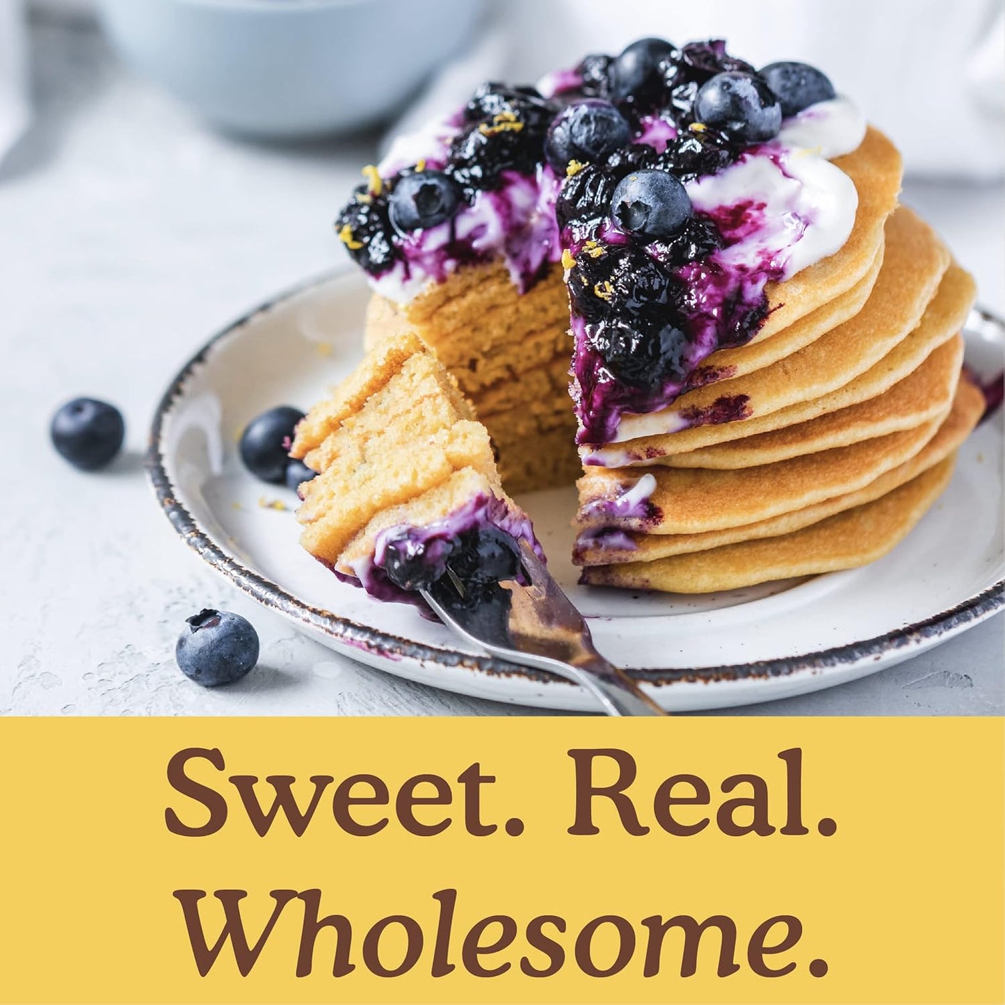 Simple Mills Almond Flour Pancake & Waffle Mix, Original - Gluten Free, Plant Based, Paleo Friendly, Breakfast 10.7 Ounce (Pack of 3)