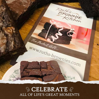 Ruth’s Gourmet Brookie (Brownie + Cookie) 1 Dozen – Gourmet Baked Treats | Delicious Gift with The Finest Ingredients | Guaranteed to Arrive Fresh
