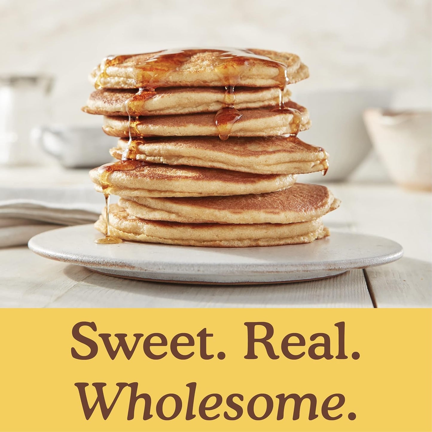 Simple Mills Just Add Water Almond Flour Pancake Mix, Original Protein - Gluten Free, Plant Based, Paleo Friendly, Breakfast, 10.4 Ounce (Pack of 3)