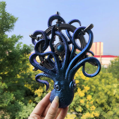 Octopus Resin Mold, Cute Silicone Octopus Epoxy Molds, 3D Large Animal Silicone Molds for Resin Casting, Wall Hanging, Desktop Ornament Home Decor (6), OSM-58