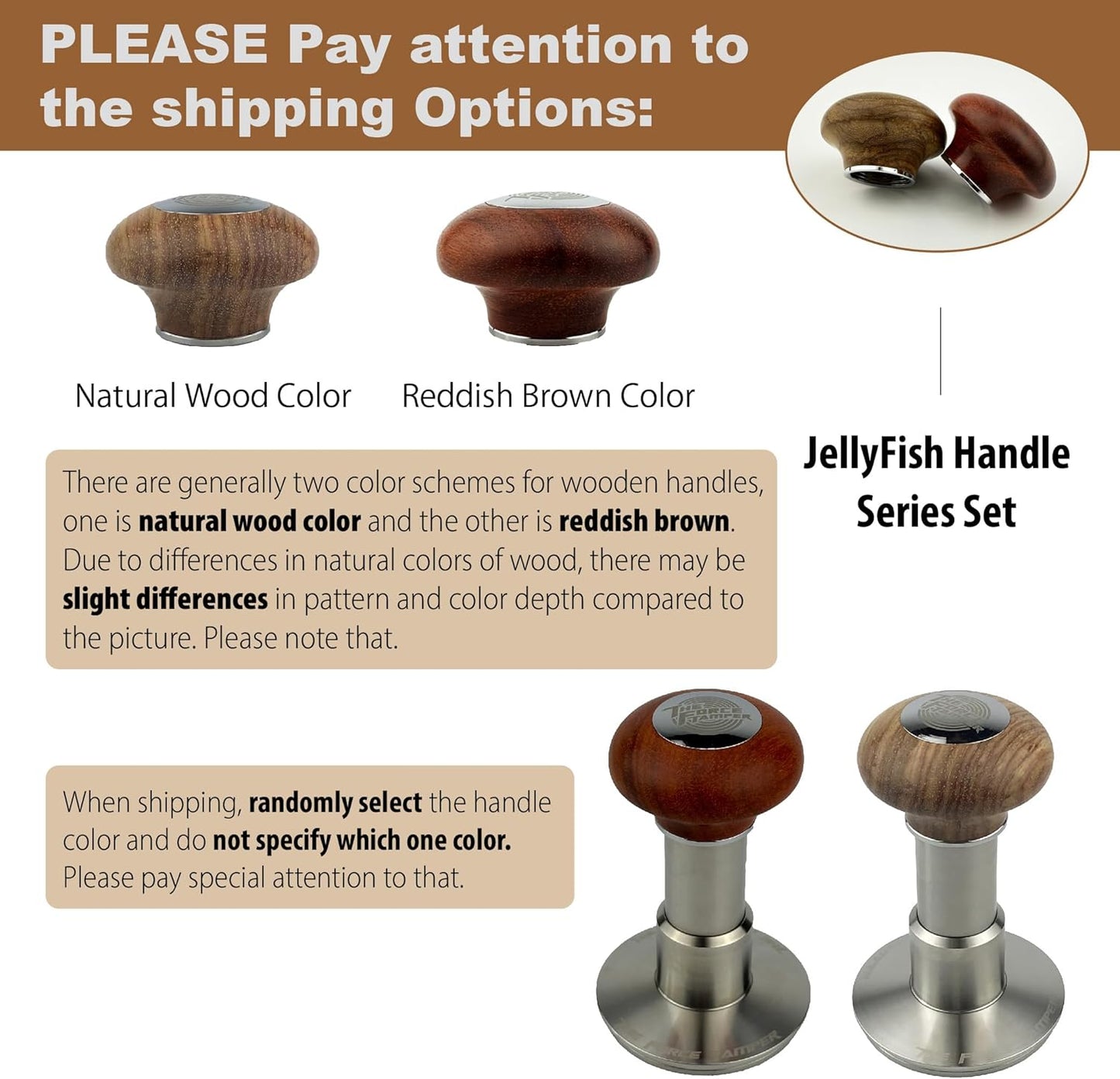 The Force Tamper Automatic Impact Coffee Tamper Adjustable Const Pressure and Autoleveling Standard Set Pro