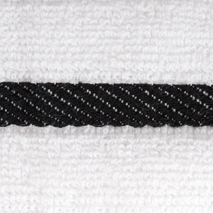 All-Clad Checked Kitchen Towel: Highly Absorbent, Super Soft Long Lasting - 100% Cotton, 17"x30" Tea Towel for Cleaning & Drying Dishes, Pans, Glassware, or Countertops, (1-Pack), Black