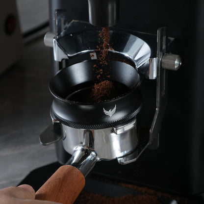 51mm Magnetic Dosing Funnel and Espresso Puck Screen Kit- Premium Portafilter Funnel And Puck Filter For 51 mm Portafilter Basket