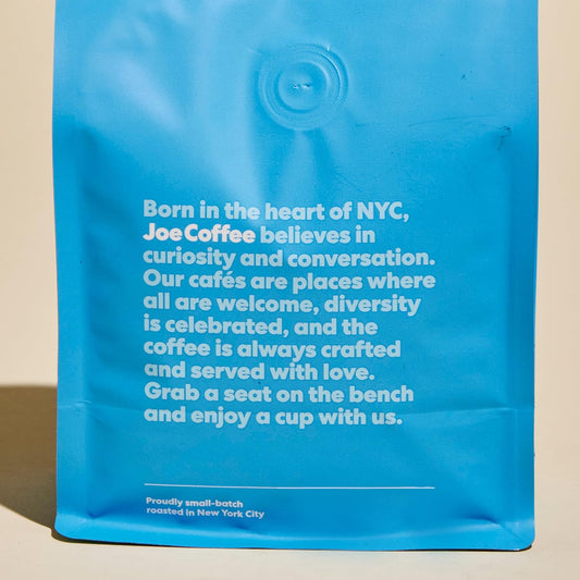 Joe Coffee Company - Kenya Kapkiyai Ground Specialty Coffee, 12 oz Bag | Women-Produced, NYC Roaster, Rainforest Alliance Certified, Kosher, Climate-Friendly