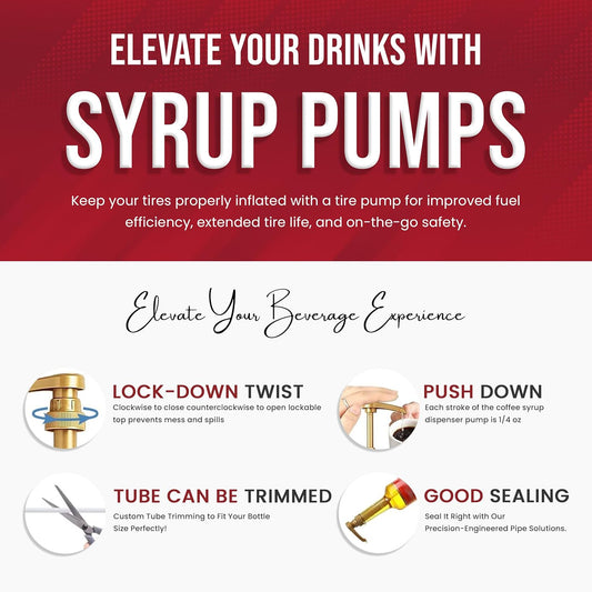 Summer Variety Syrup 6 Pack - Chocolate Macadamia Nut, Pineapple, Coconut, Mango, Guava & Passion Fruit Syrups For Coffee,Italian Soda, Lattes, Frappes With 6 Jimoco Pump Dispensers