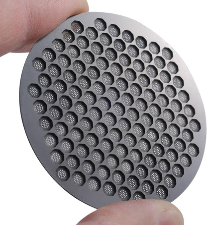54mm Dosing Funnel and Puck Screen Set Compatible with Breville Barista Express, Barista Pro, Barista Touch Grinder Trigger Portafilter Funnel and Filter