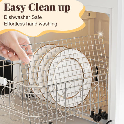 Cooling Racks for Cooking and Baking - 2 PCS 10" x 15" Grid Wire Baking Rack for Oven Cooking, Baking, Grilling, Roasting -Dishwasher Safe Bacon Rack- Fits Jelly Roll Cookie Sheet Pan