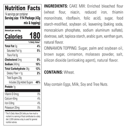 Krusteaz Variety Pack,Cinnamon Swirl Crumb(21 oz),Cranberry Orange Muffin Mix (18.6 oz),Wild Blueberry Muffin Mix (17.1 oz), (3 CT)