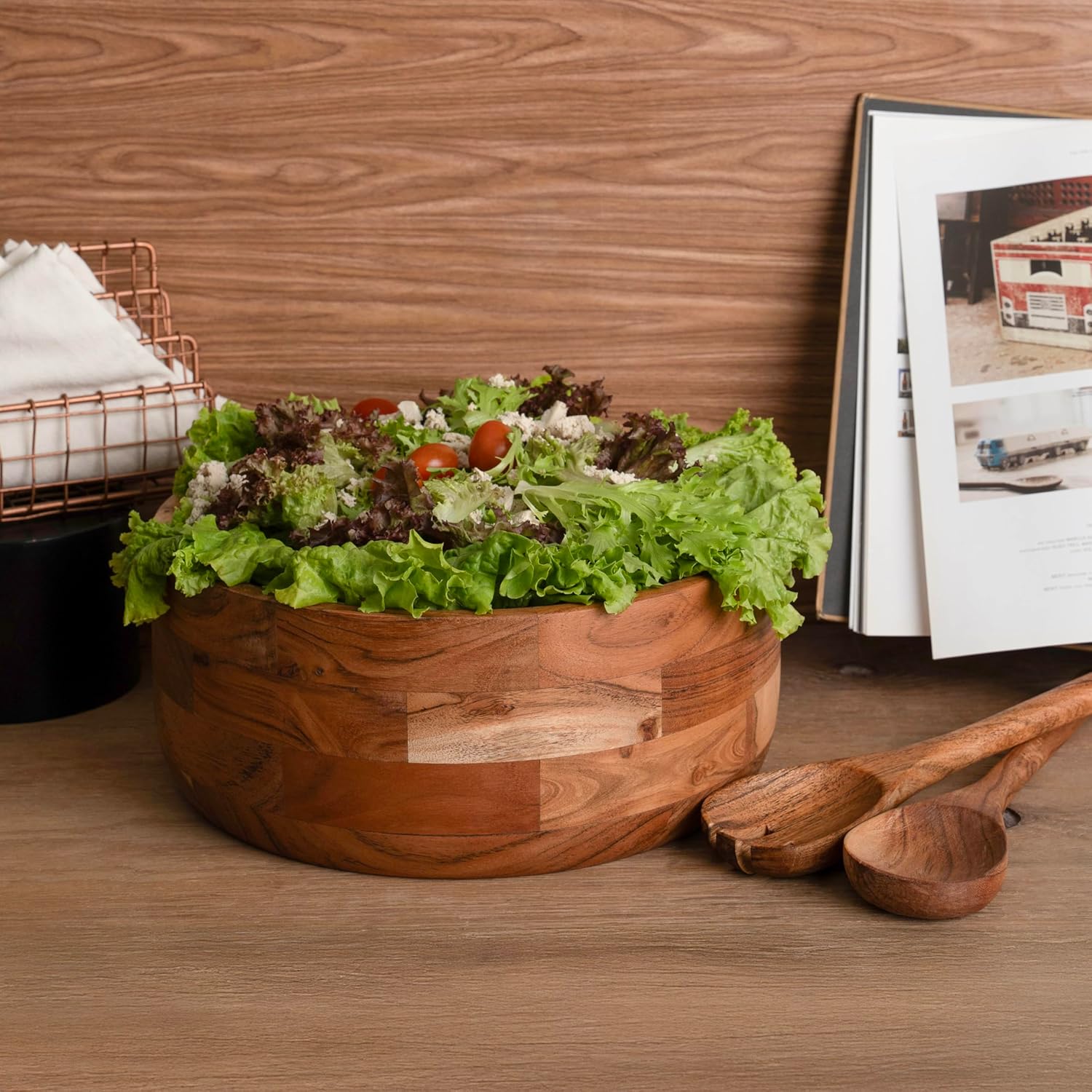 Luxe Designs Salad Bowl - Thumbnail 5