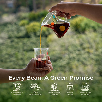 Conihat Whole Bean Coffee - 100% Vietnamese Premium Arabica, Medium Roast, Fruity, Caramel & Hazelnut Notes, Rich & Smooth, Low Acid, Single Origin, Hand-Picked, 8.8 Oz Bag
