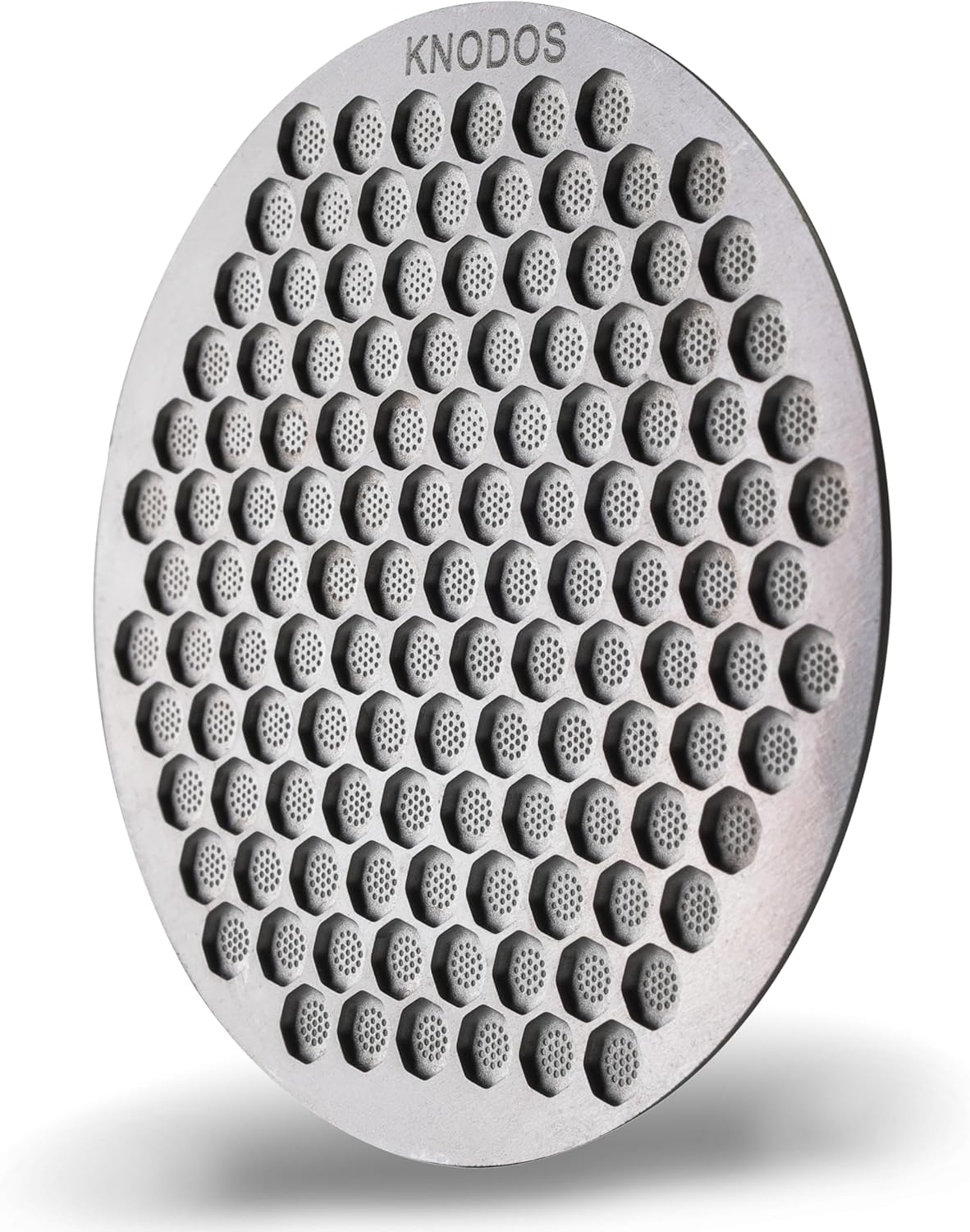 51mm Espresso Puck Screen- High-Grade Stainless Steel Plate Disk Coffee Filter, Optimal Espresso Extraction, Fits Delonghi & More, Easy Clean Design (Silver, 51mm)