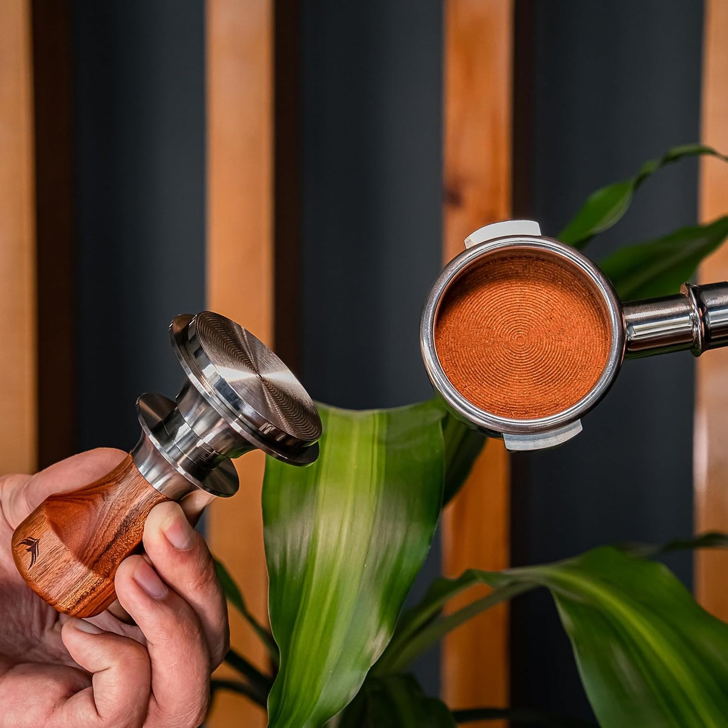 54mm Espresso Tamper Kit For Breville Espresso Machines Includes Bottomless Portafilter, Leveling Tool, Coffee Tamper, WDT Tool, Dosing Funnel and Puck Screen Set