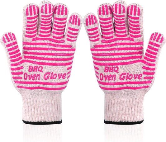 CZSYZCZS Extreme Heat Resistant Oven Gloves - 932F - Cooking Gloves for BBQ, Grilling, Baking,Cutting, Smoker Fireplace